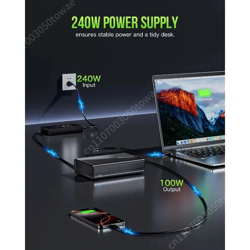 Oculink Gpu Dock Station - OcuLink 외장 GPU 도킹 스테이션, USB4